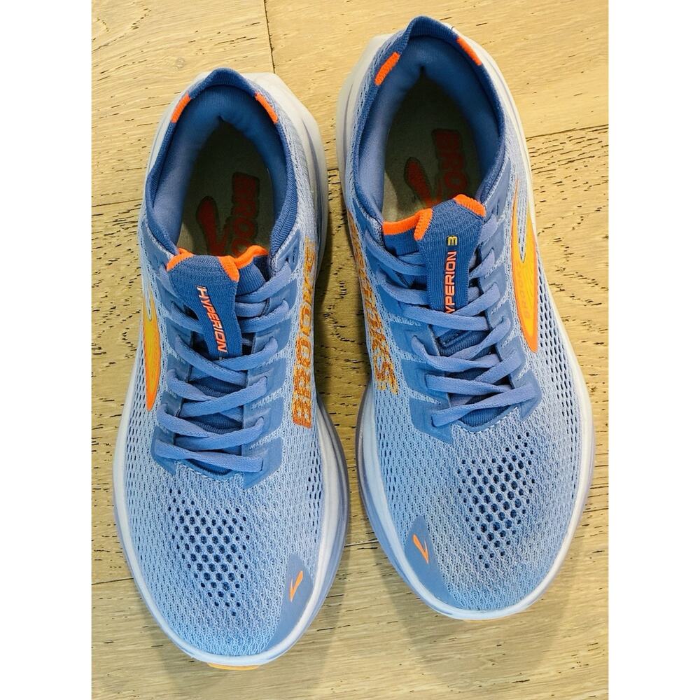 Brooks Hyperion 3 Women's Running Shoes Blue, Orange Size 7.5 B 1204531B426